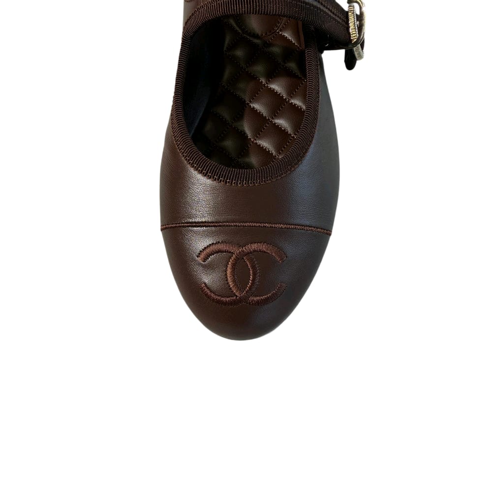 ZAPATO MARY JANE FLATS CHANEL