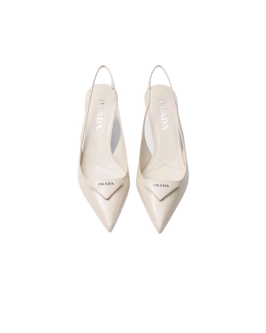ZAPATO IVORY PATENT PRADA