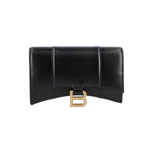 BOLSO BALENCIAGA HOURGLASS LOGO PLAQUE EMBOSSED