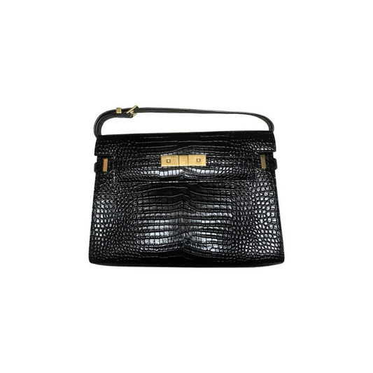 BOLSO YSL MANHATTAN PIEL DE COCODRILO