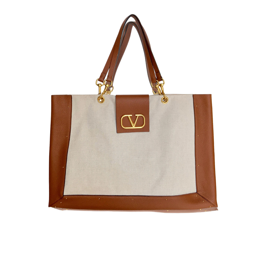 BOLSO VALENTINO IVORY BROWN - Burj Venezuela