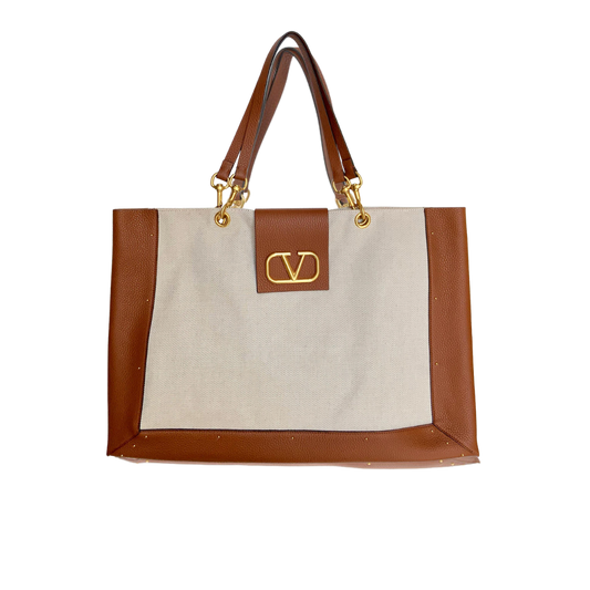 BOLSO VALENTINO IVORY BROWN - Burj Venezuela