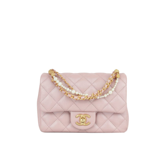 BOLSO MNI SQUARE PEARL CHANEL