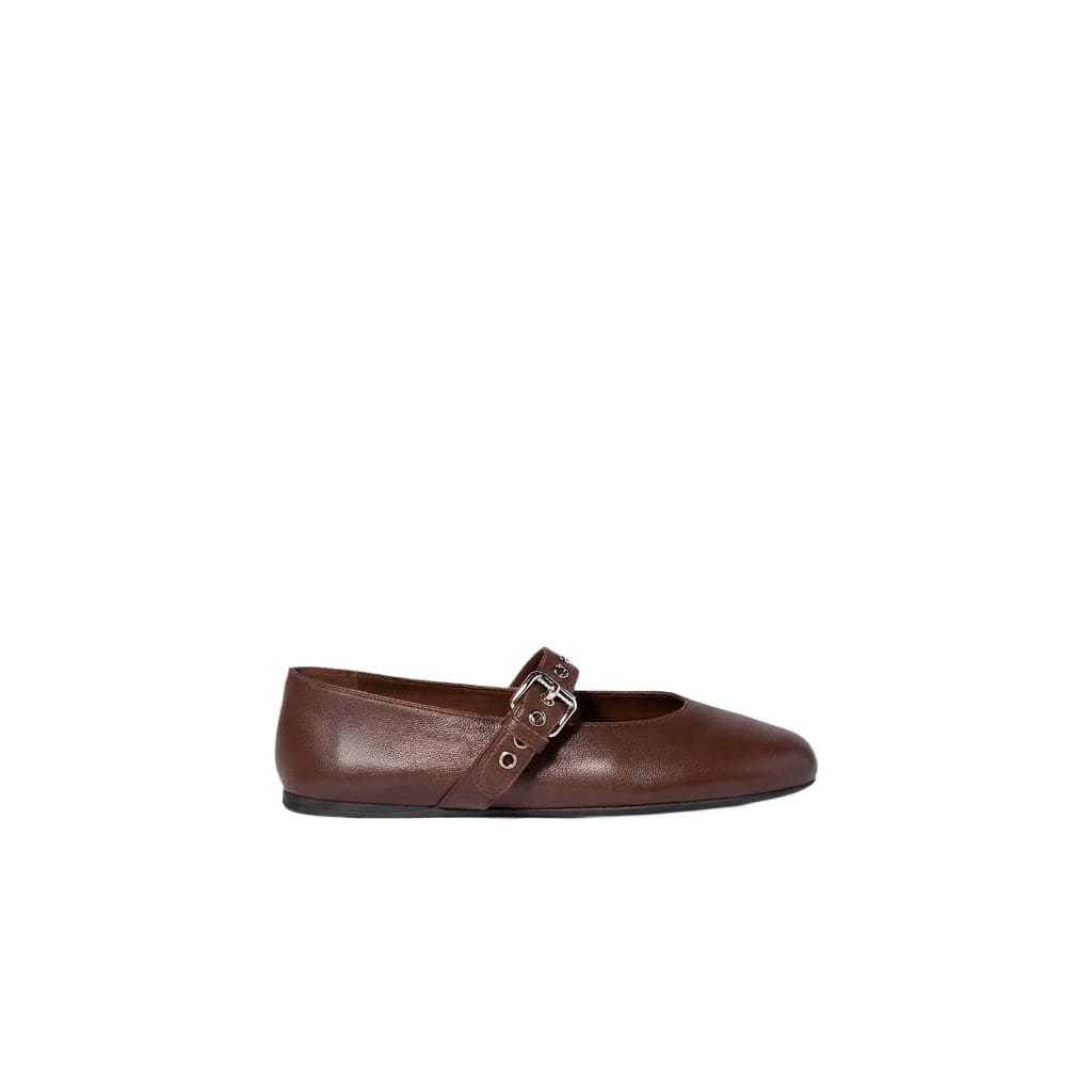 ZAPATO BAILARINA DE NAPA MIU MIU