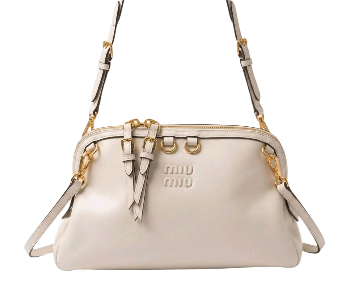 BOLSO CAPRICE LEATHER CLUTCH MIU MIU
