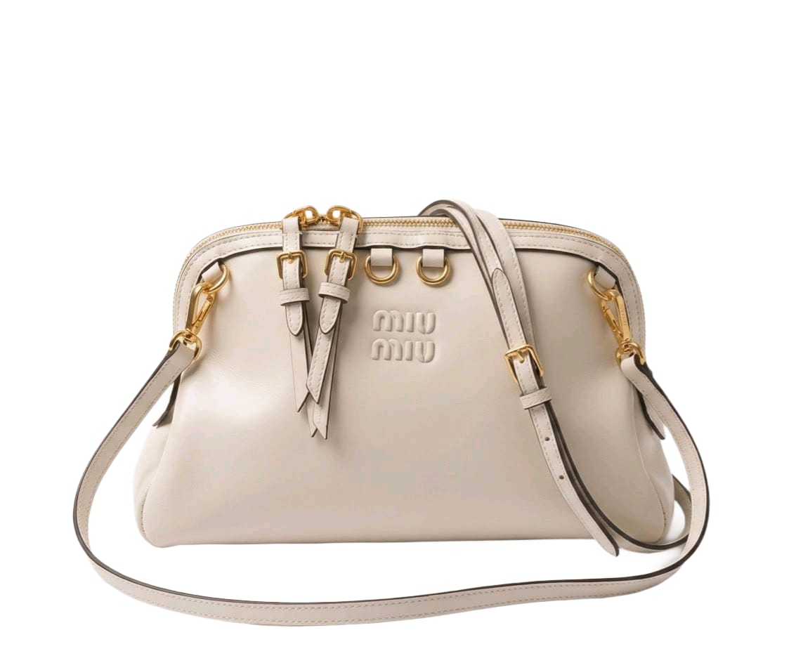 BOLSO CAPRICE LEATHER CLUTCH MIU MIU