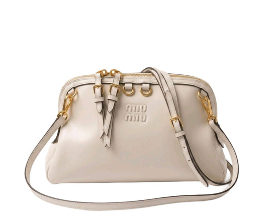 BOLSO CAPRICE LEATHER CLUTCH MIU MIU