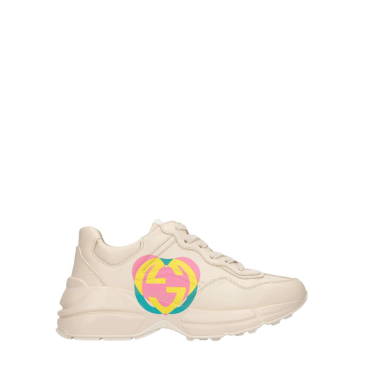 ZAPATO GUCCI RYTON HEART LEATHER