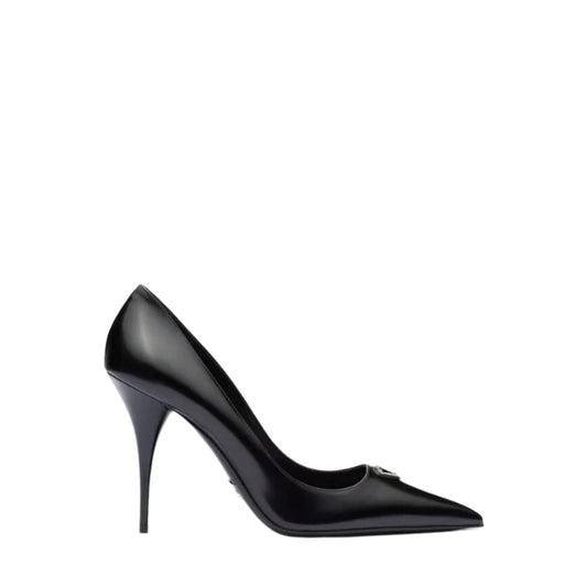 ZAPATO PRADA DE TACÓN DE PIEL
